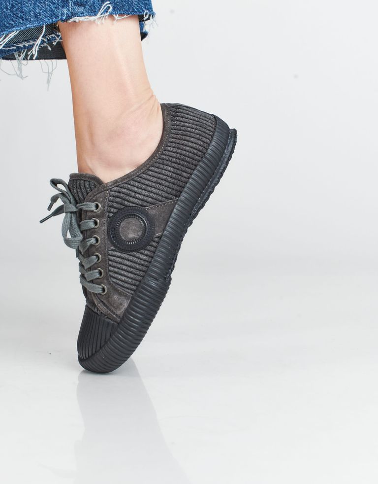 נעלי נשים - Aro - סניקרס קורדרוי CHARLIE - אפור כהה