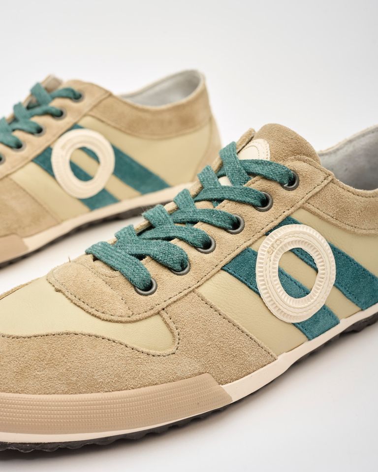 נעלי נשים - Aro - סניקרס נמוכות מעור IDO - אבן2