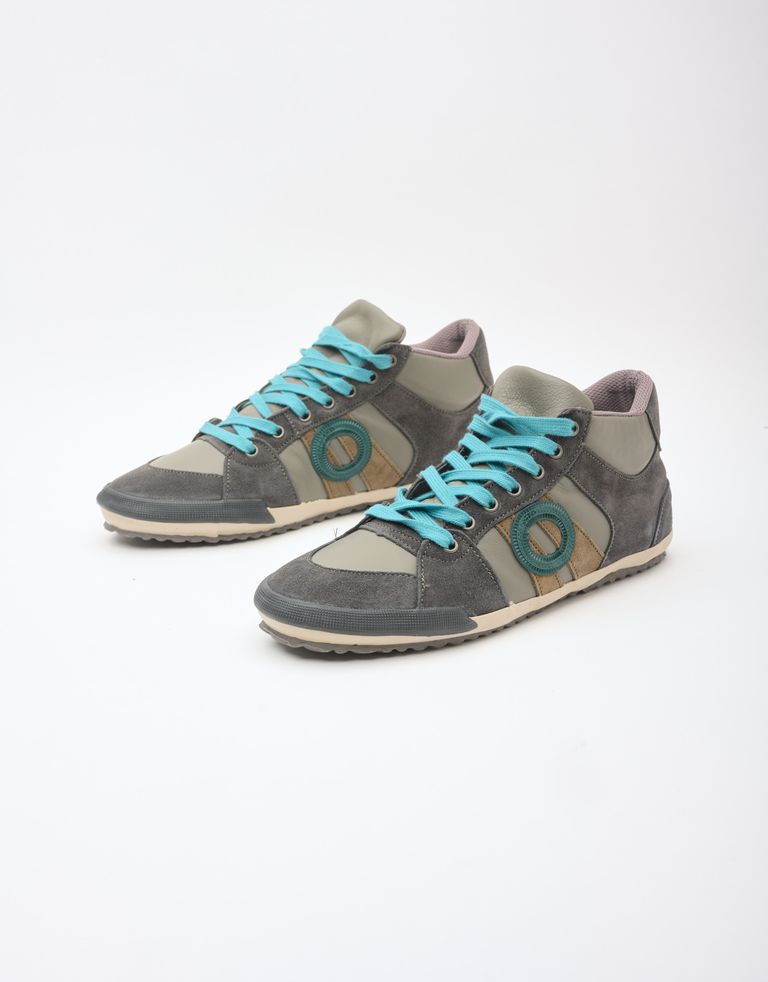 נעלי גברים - Aro - סניקרס גבוהות מעור IDO - אפור3