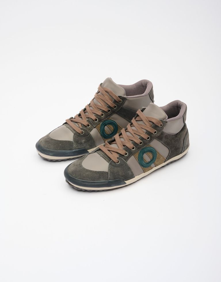 נעלי גברים - Aro - סניקרס גבוהות מעור IDO - אפור4