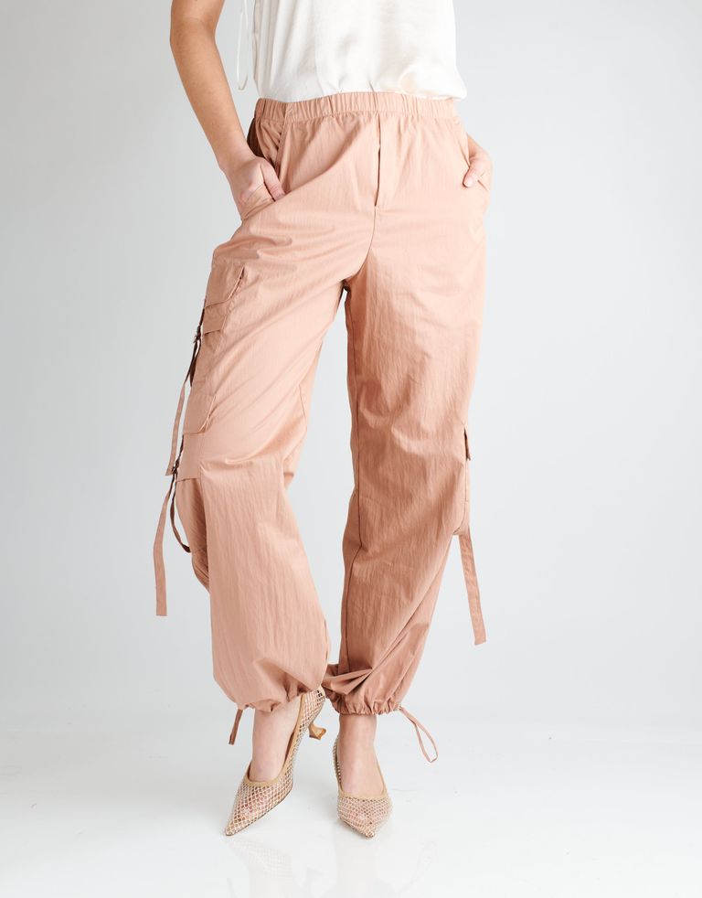 נעלי נשים - Jeffrey Campbell - נעלי סירה רשת ADORED - בז'2