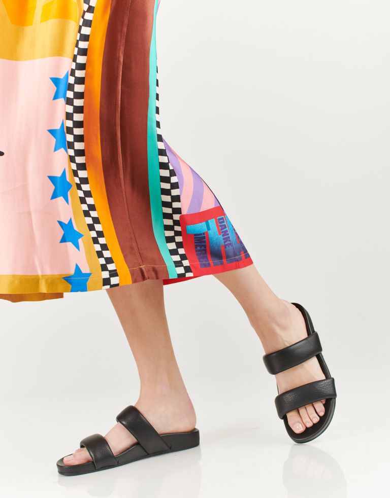 נעלי נשים - Rollie - כפכפים TIDE STRAP PADDED - שחור2