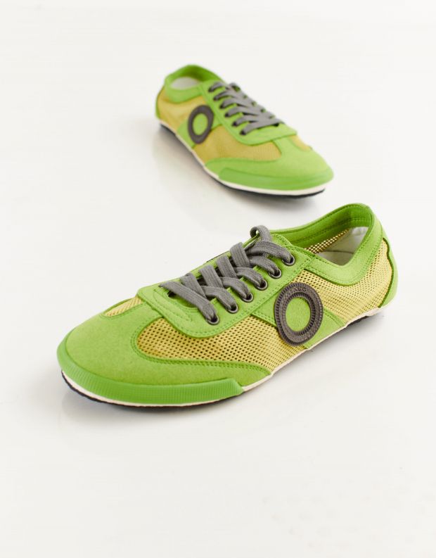 נעלי נשים - Aro - סניקרס JOANETA VEGAN - ירוק   אפור