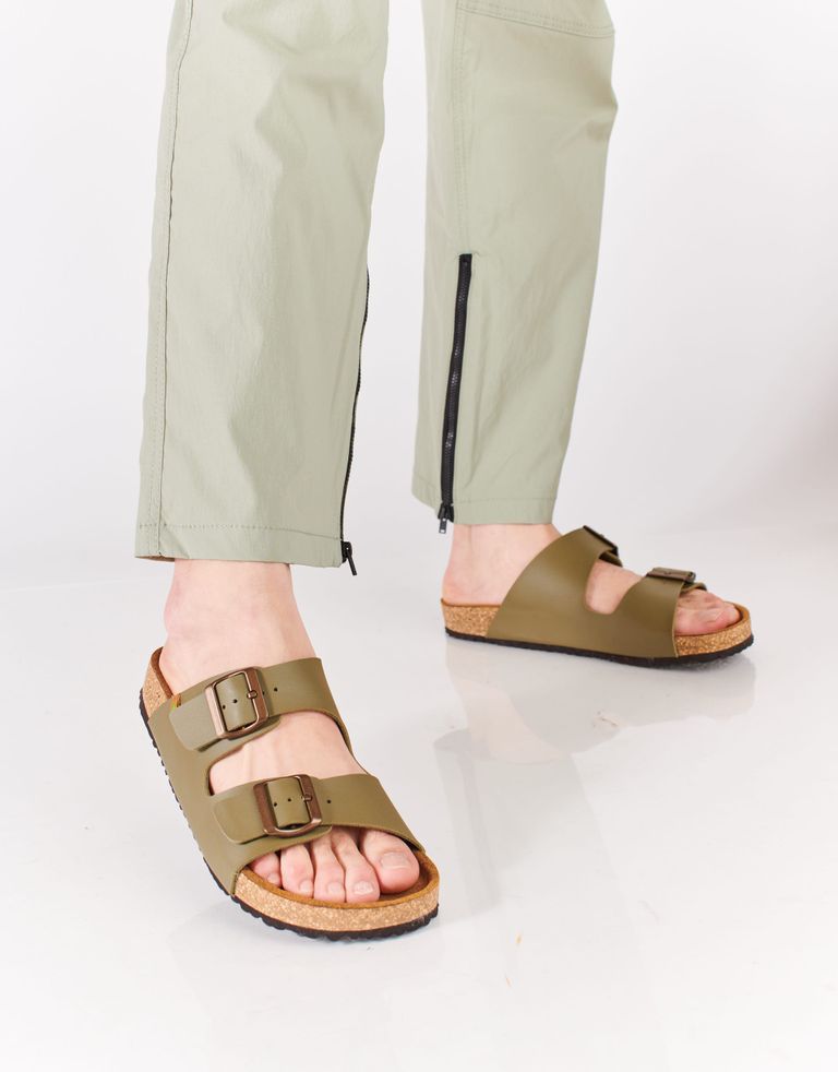 נעלי גברים - El Naturalista - כפכפי WARAJI VEGAN - חאקי4