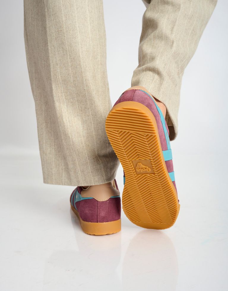 נעלי נשים - Gola - סניקרס ELAN צבעוני - בורדו3