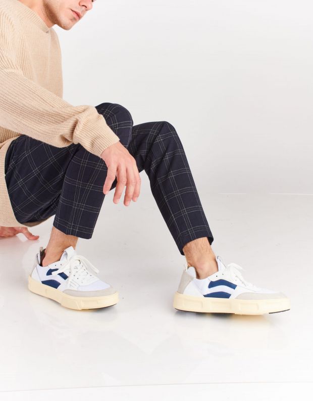 נעלי גברים - Fessura - סניקרס REFLEX SPORT - לבן   כחול