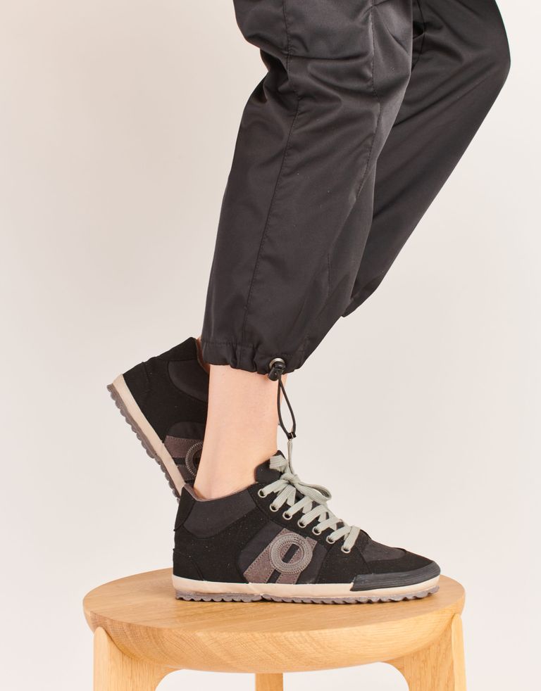 נעלי נשים - Aro - סניקרס גבוהות IDO טבעוני - שחור