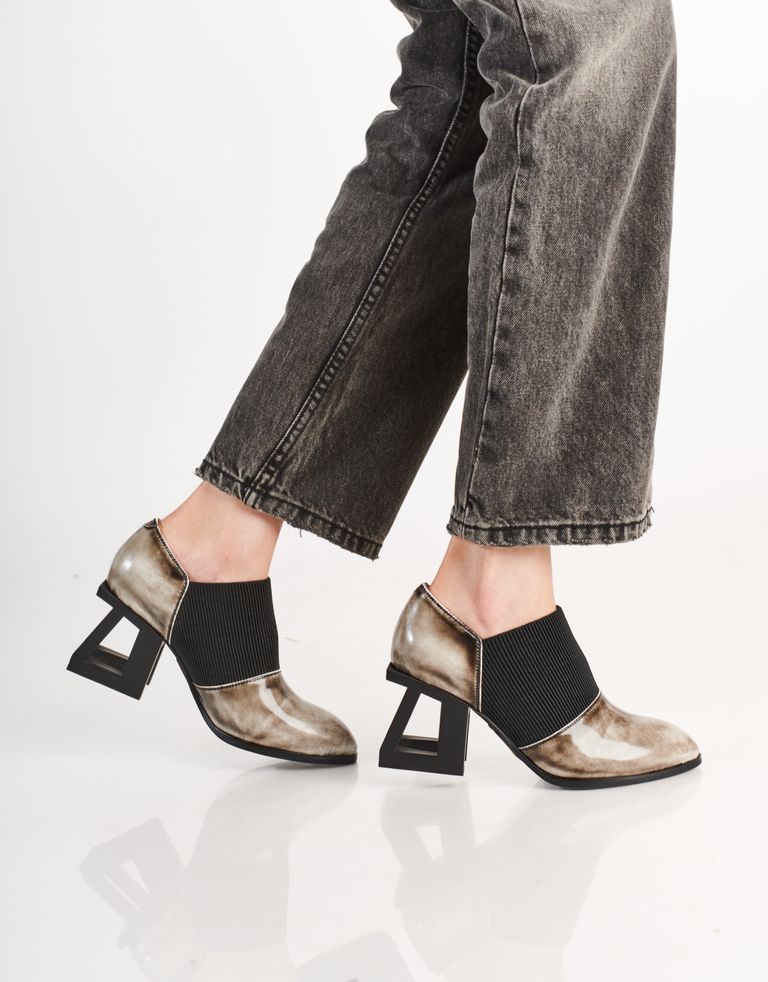 נעלי נשים - Jeffrey Campbell - נעלי עקב GUDMUND - לבן   שחור