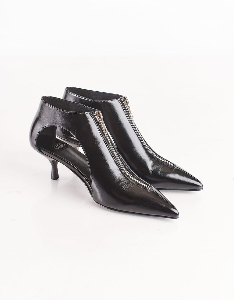 נעלי נשים - Jeffrey Campbell - נעלי עקב עם רוכסן POINTIN - שחור