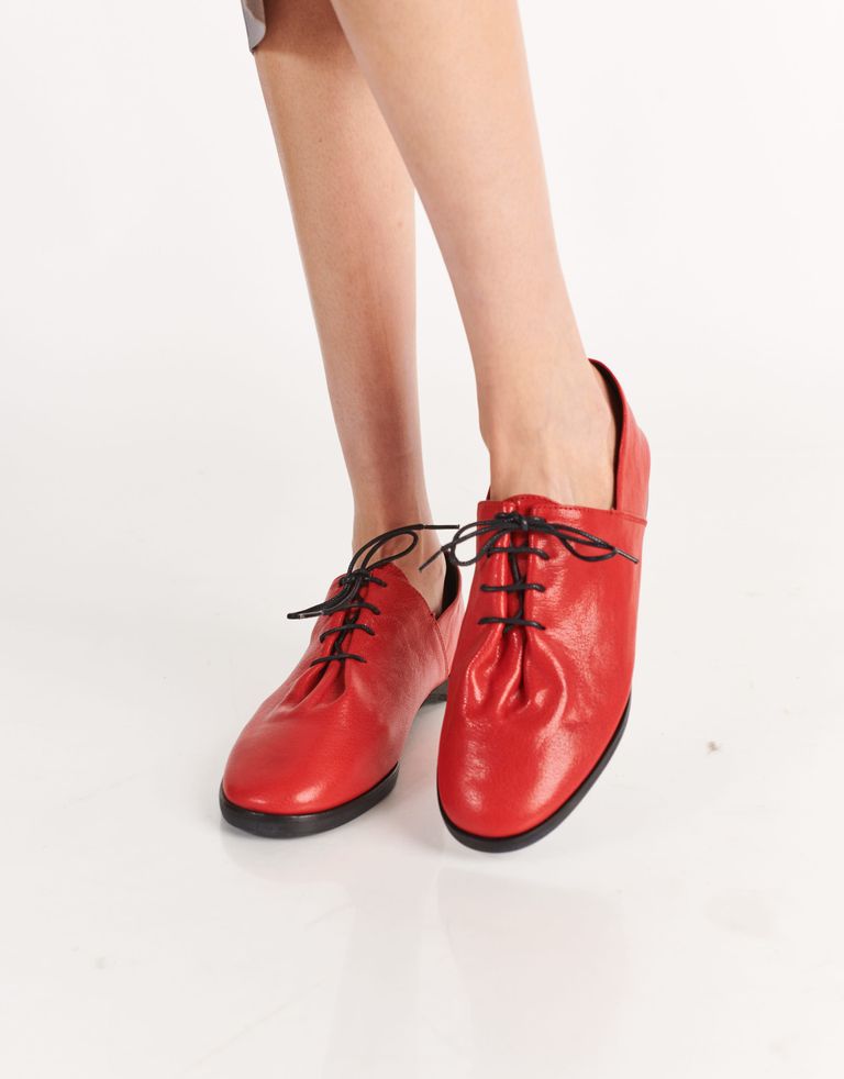 נעלי נשים - Yuko Imanishi - נעליים שטוחות FUKU - אדום