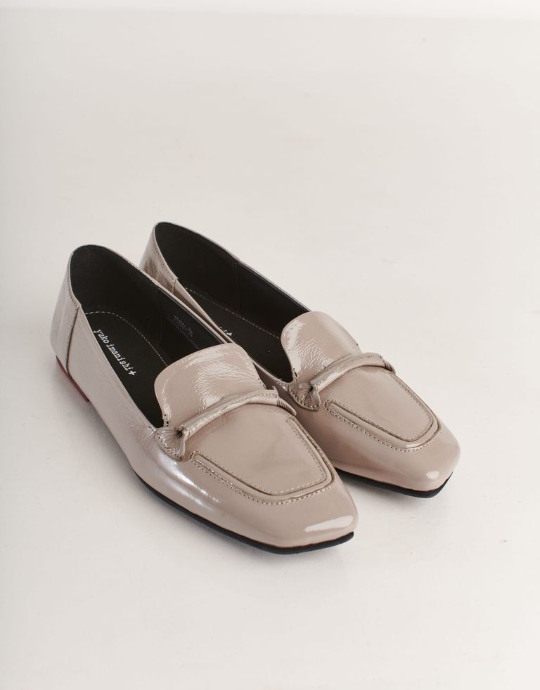 נעלי נשים - Yuko Imanishi - נעלי מוקסין RUCHI - אפור בהיר