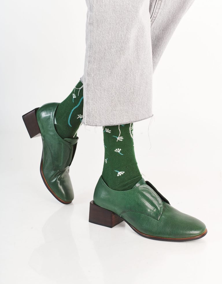 נעלי נשים - Yuko Imanishi - נעליים סגורות TSUBASA - ירוק
