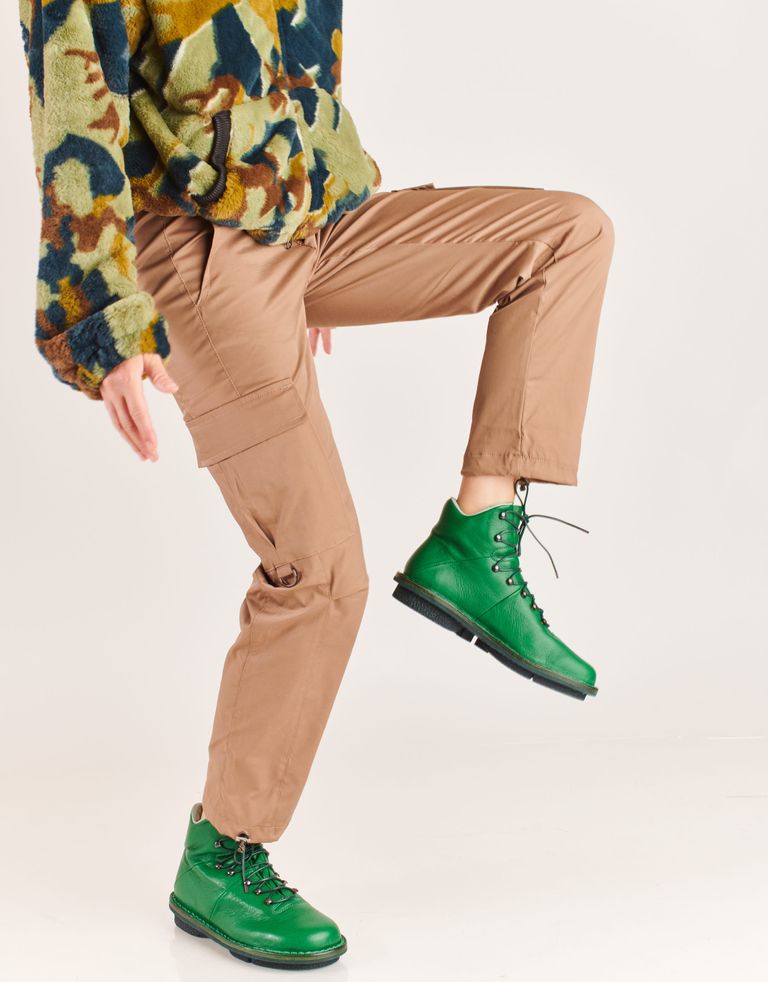 נעלי נשים - Trippen - מגפונים ALPIN - ירוק