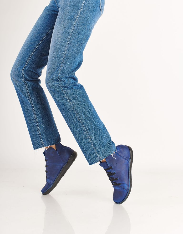 נעלי נשים - loints of Holland - נעליים גבוהות NATURAL - כחול