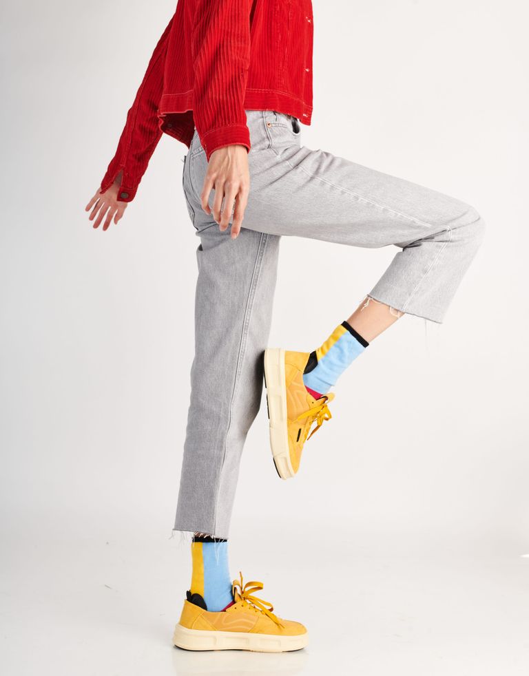 נעלי נשים - Fessura - סניקרס REFLEX BASIC - צהוב