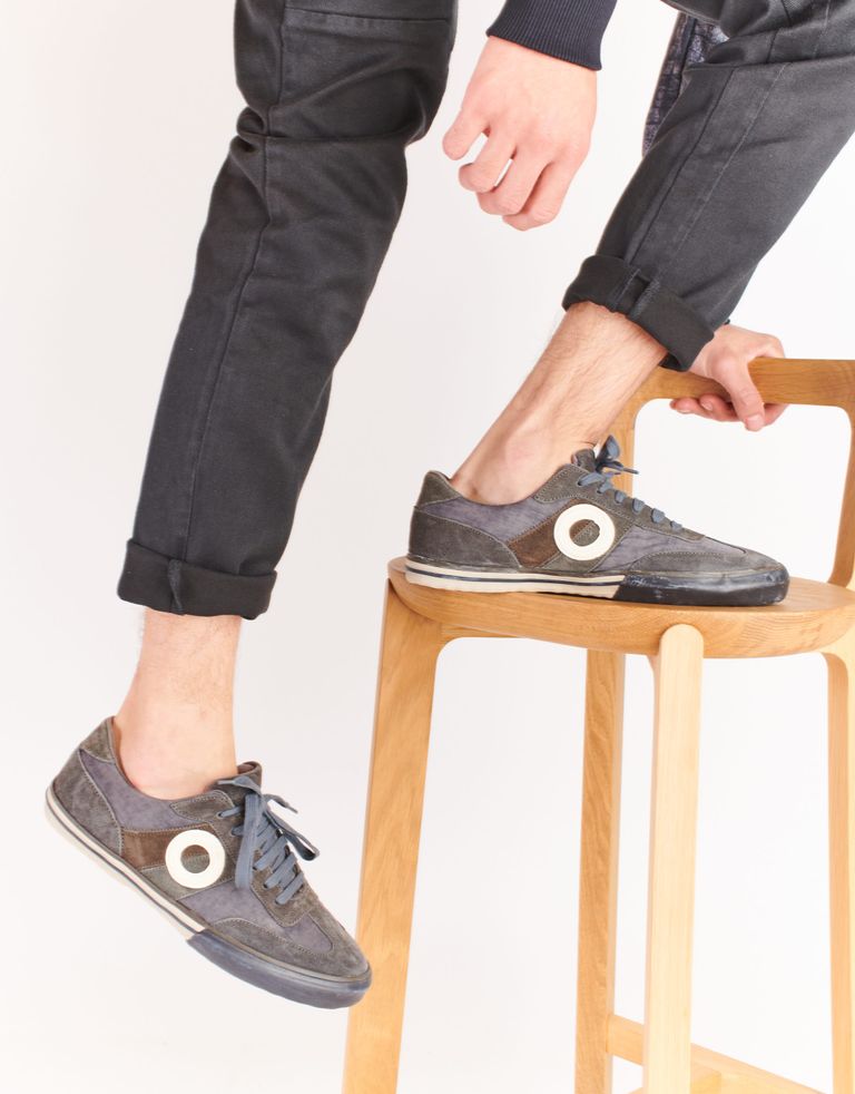 נעלי גברים - Aro - סניקרס POL - אפור