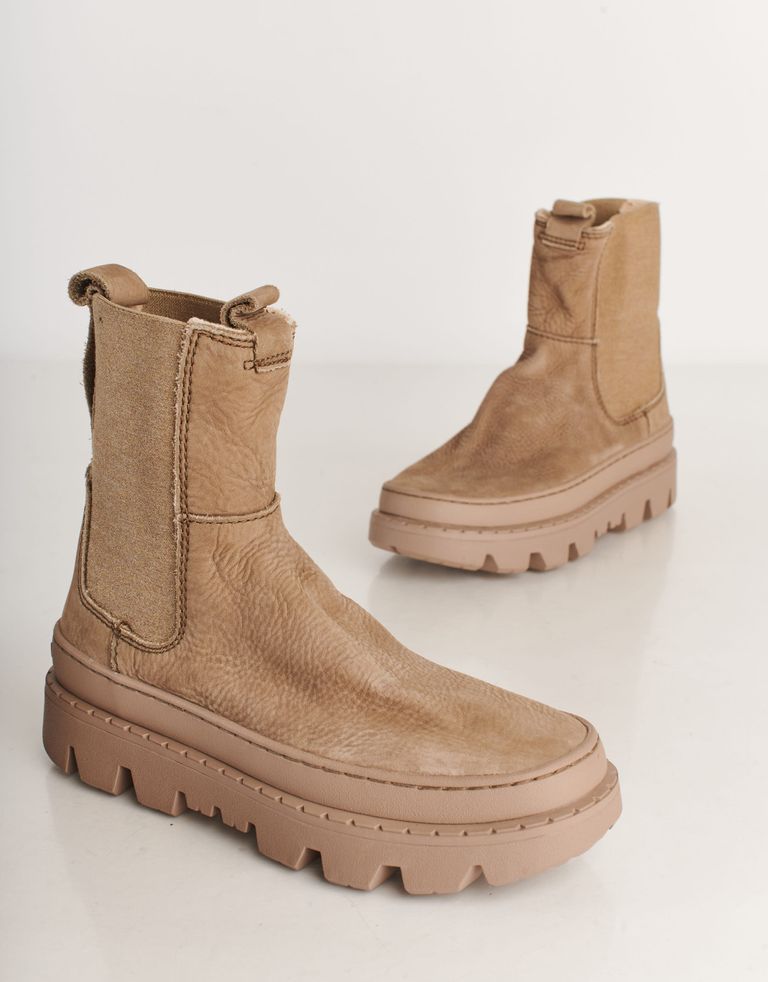 נעלי נשים - Satorisan - מגפונים UNALOME ELASTIC - בז'2