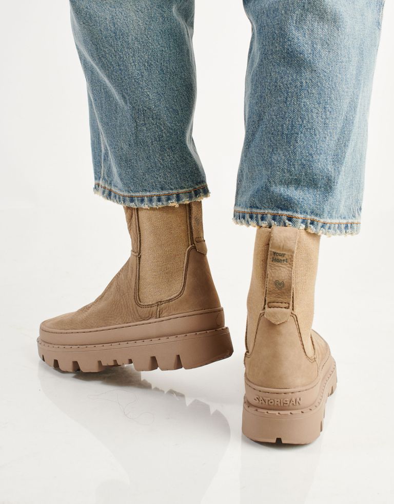 נעלי נשים - Satorisan - מגפונים UNALOME ELASTIC - בז'4