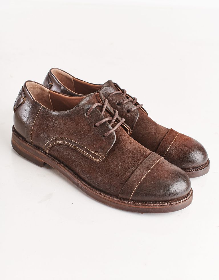 נעלי גברים - A.S. 98 - נעלי זמש SAMURAI - חום