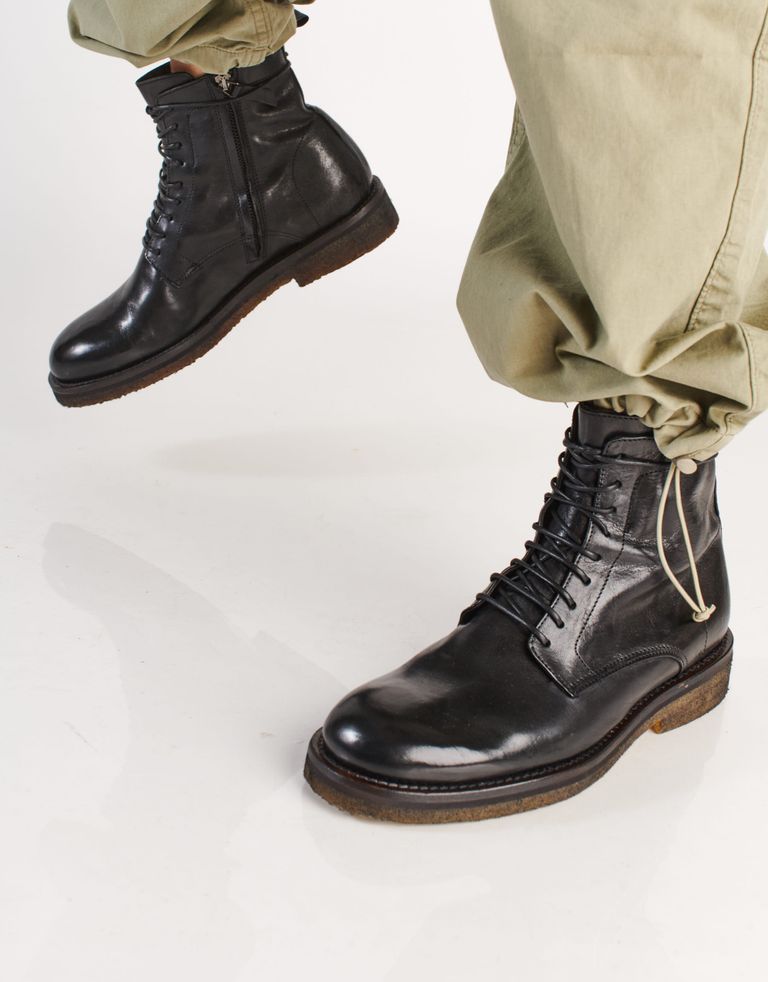 נעלי גברים - Ernesto Dolani - נעליים גבוהות YURI - שחור