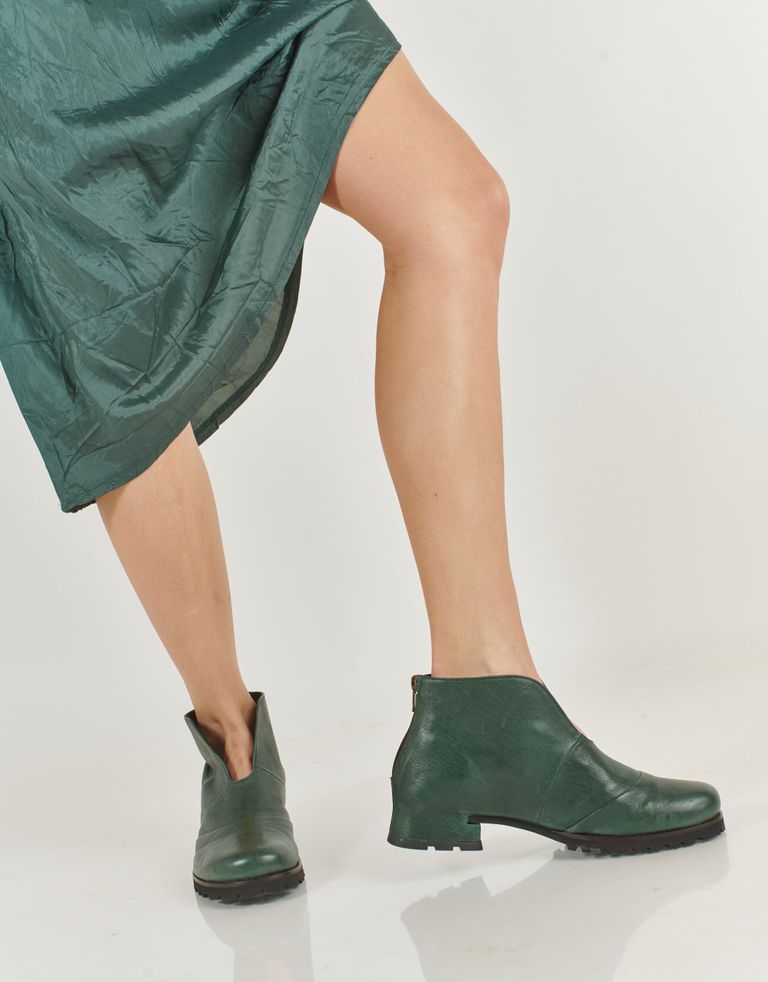 נעלי נשים - Vialis - מגפונים DOLXE - ירוק