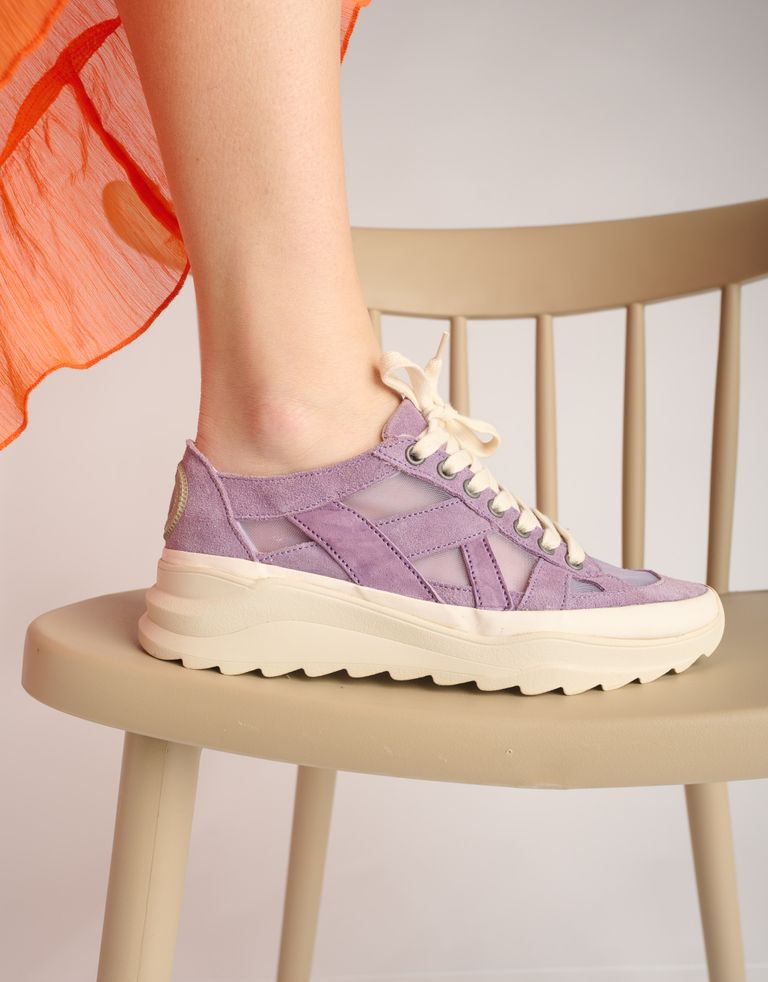 נעלי נשים - Aro - סניקרס רשת LEEN - סגול