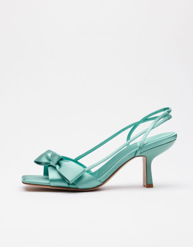 נעלי נשים - Jeffrey Campbell - סנדלי עקב TAKEBOW - מנטה