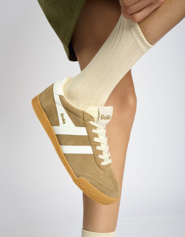 נעלי נשים - Gola - סניקרס ELAN - חום בהיר