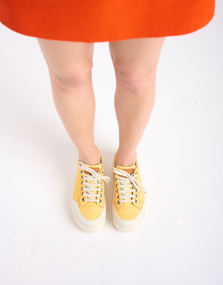 נעלי נשים - Art - סניקרס BRIGHTON - צהוב3