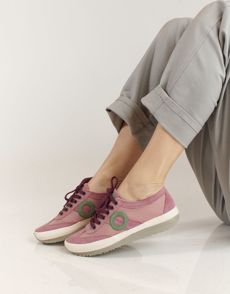 נעלי נשים - Aro - סניקרס JOANETA PLUS - סגול   ירוק
