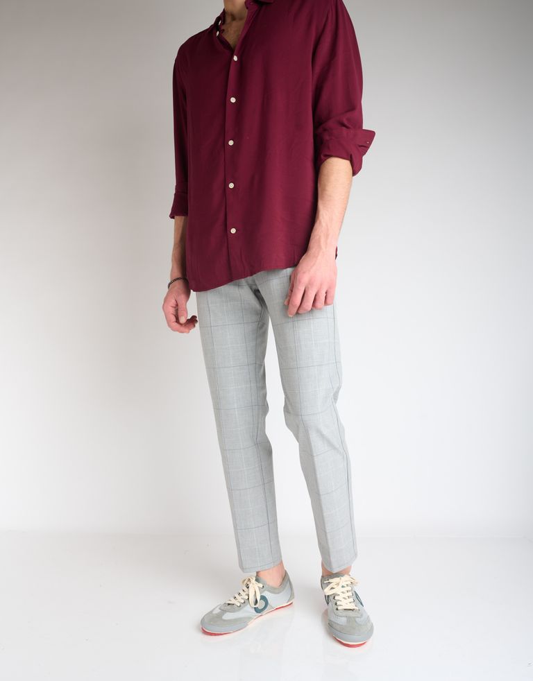 נעלי גברים - Aro - סניקרס JOANETA - אפור בהיר3