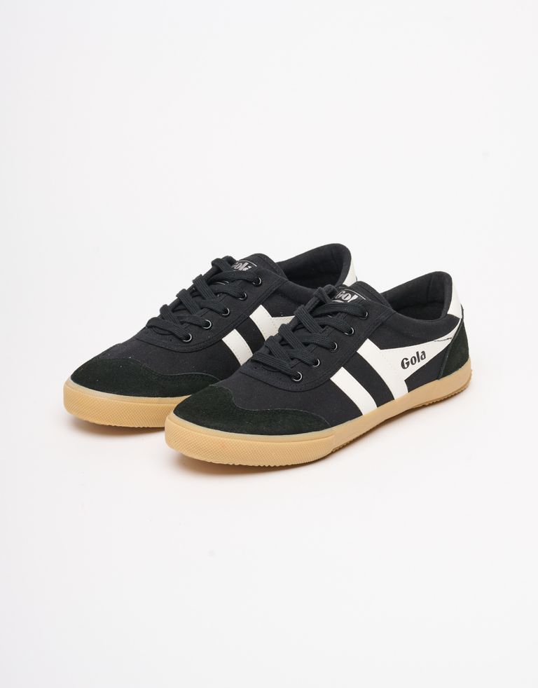 נעלי גברים - Gola - סניקרס BADMINTON GUM - שחור לבן2