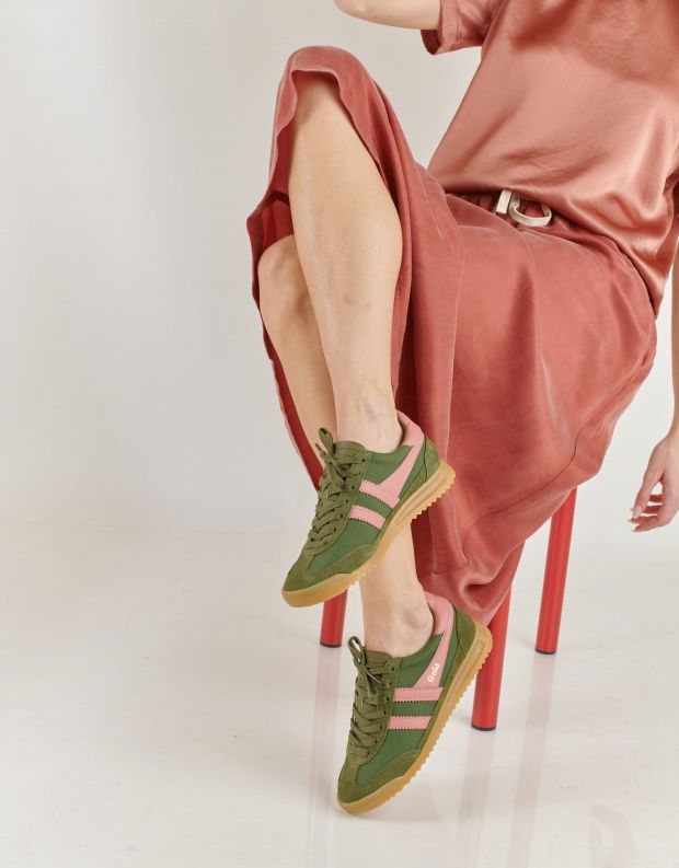 נעלי נשים - Gola - סניקרס TORNADO - ירוק