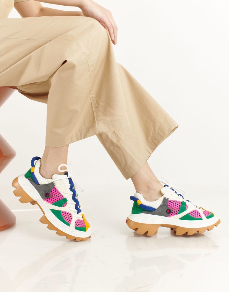 נעלי נשים - 4CCCCEES - סניקרס מחוררות ARKO JUNGL - צבעוני