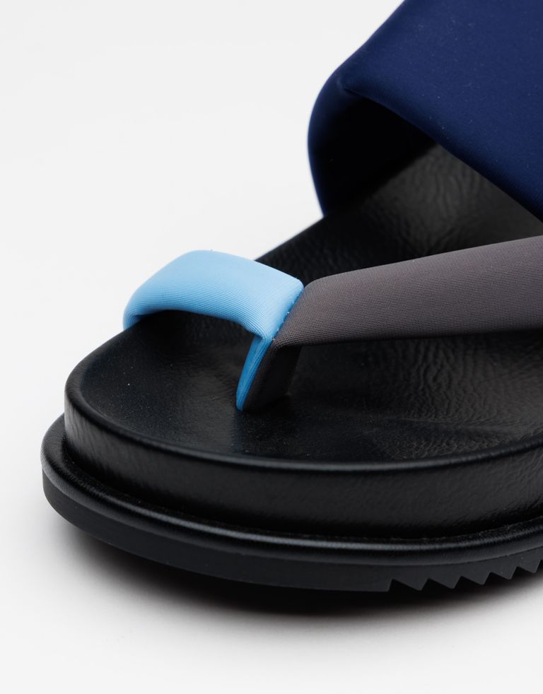 נעלי נשים - Yuko Imanishi - כפכפים MIN - כחול   אפור2