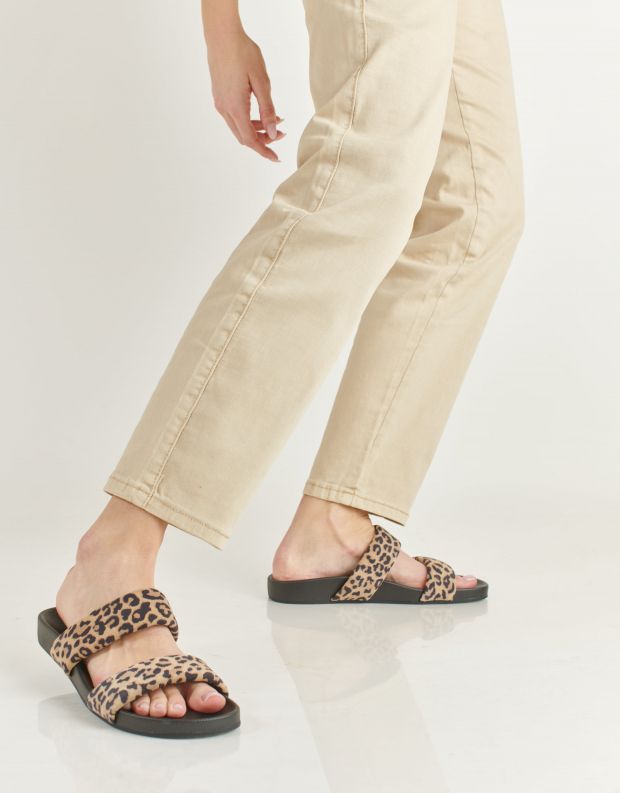 נעלי נשים - Rollie - כפכפים TIDE STRAP PRINT - נמר