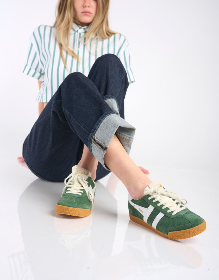 נעלי נשים - Gola - סניקרס ELAN - ירוק   לבן