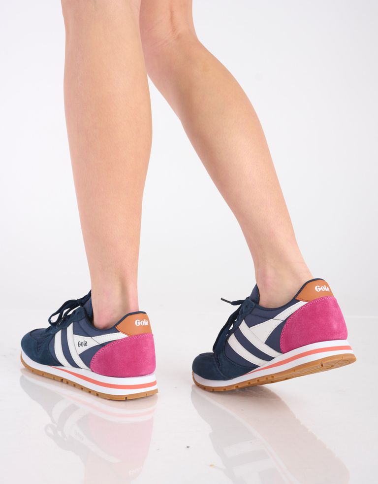 נעלי נשים - Gola - סניקרס DAYTONA - כחול   לבן