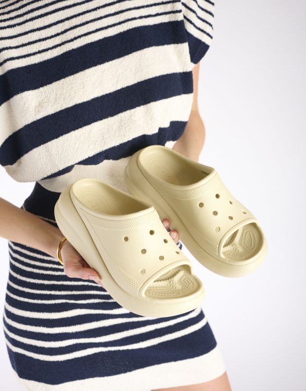 נעלי נשים - Crocs - כפכפים CRUSH - אופוויט