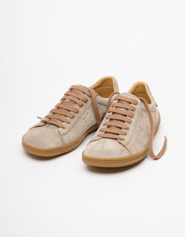 נעלי גברים - El Naturalista - נעליים מעור AMAZONAS - אפור