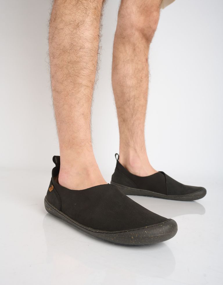 נעלי גברים - El Naturalista - נעלי עור PAWIKAN - שחור