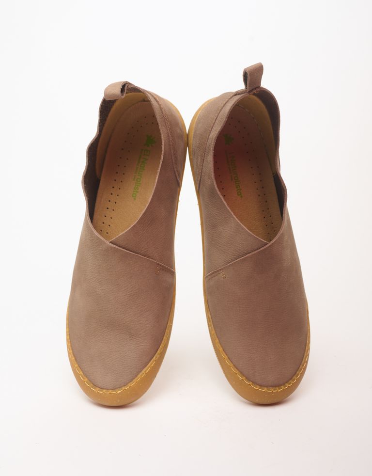 נעלי גברים - El Naturalista - נעלי עור PAWIKAN - אפור