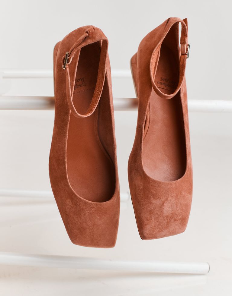 נעלי נשים - Jeffrey Campbell - נעלי סירה ENVIOUS - ורוד