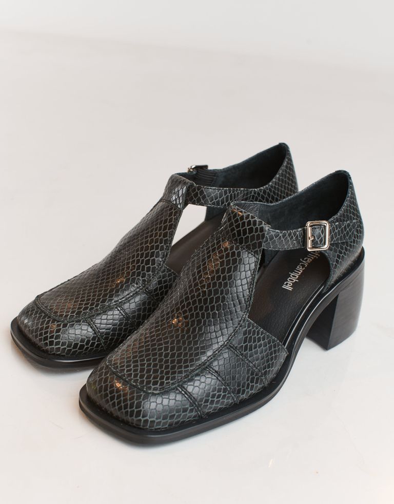 נעלי נשים - Jeffrey Campbell - סנדלים סגורים OTTO - כחול