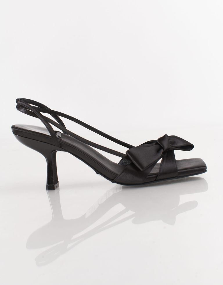 נעלי נשים - Jeffrey Campbell - סנדלי עקב TAKEBOW - שחור4