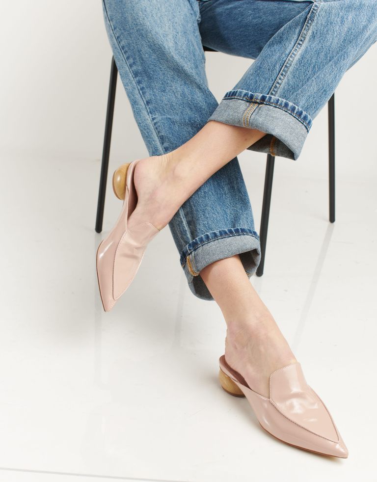 נעלי נשים - Jeffrey Campbell - כפכפים מבריקים VIONIT - ורוד