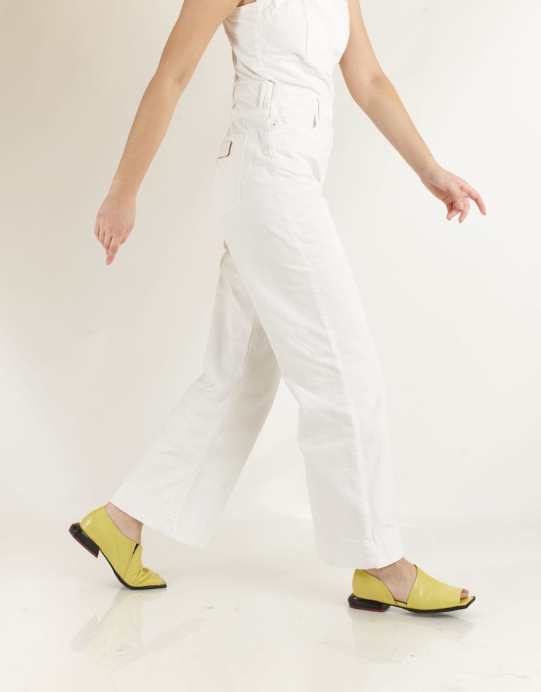 נעלי נשים - Yuko Imanishi - נעלי עור YUKI - צהוב