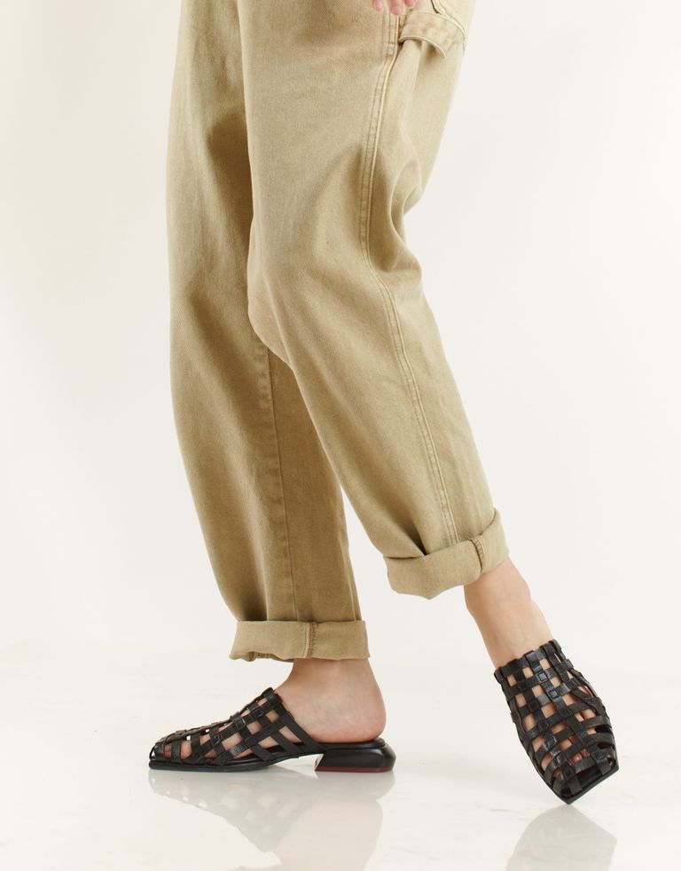 נעלי נשים - Yuko Imanishi - כפכפים קלועים SYURI - שחור