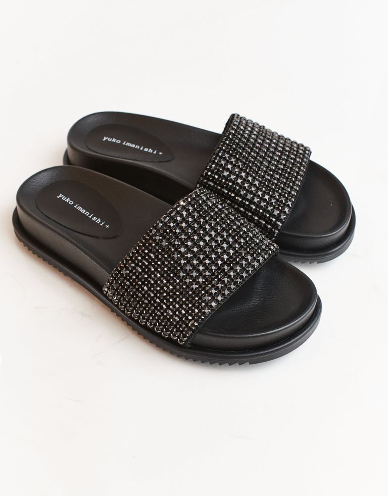 נעלי נשים - Yuko Imanishi - כפכפים CHII - שחור4