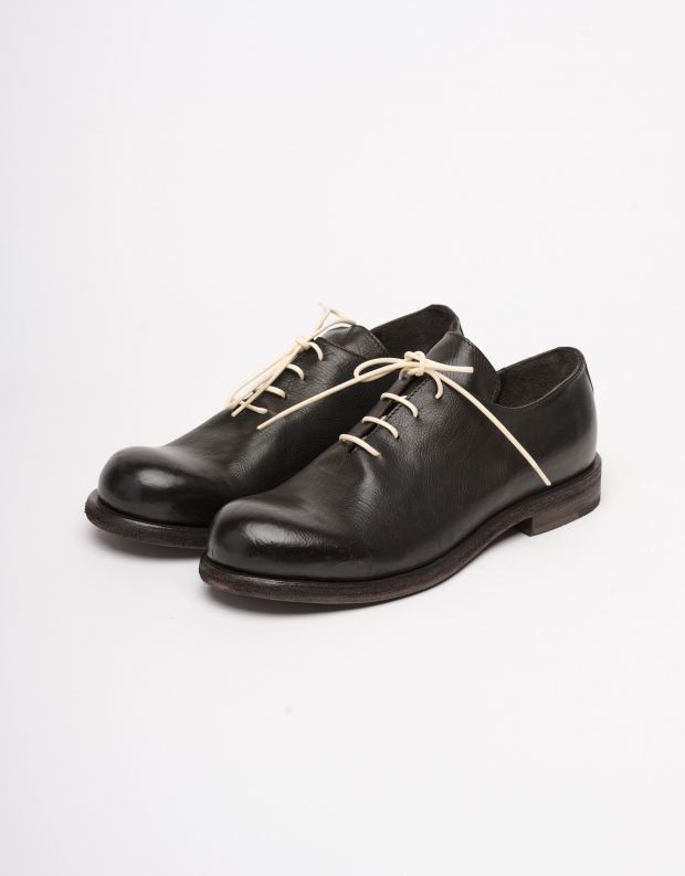 נעלי גברים - Ernesto Dolani - נעליים עם שרוכים AMOS - חום